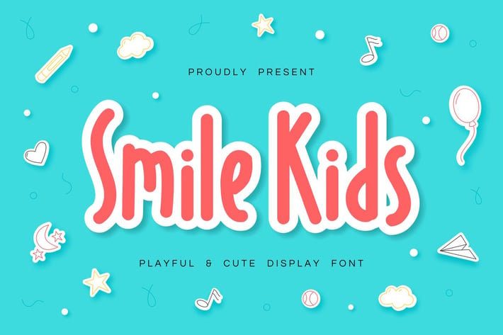 Smile Kids - Playful & Cute Font