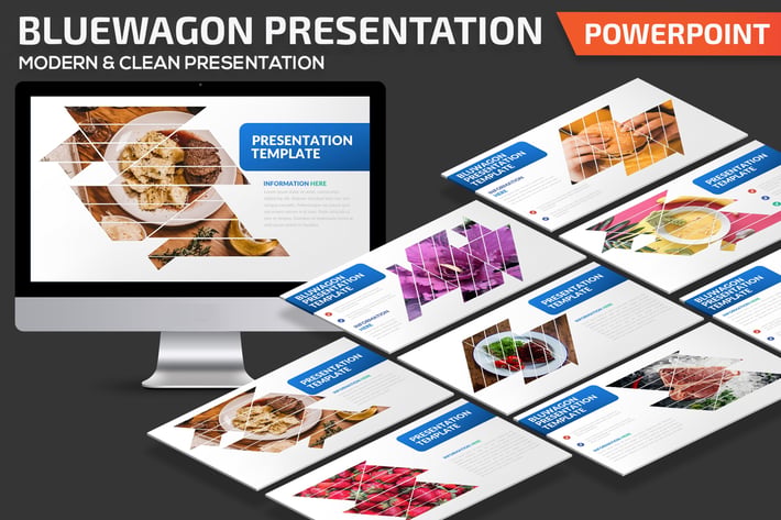 Bluwagon Powerpoint Presentation Template