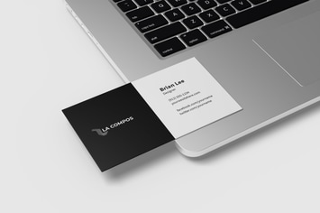 Minimalist Business Card Mockup V1