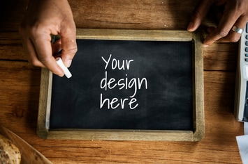 Blackboard Frame Mockup