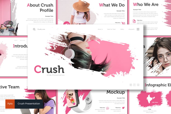 Crush - Powerpoint Template