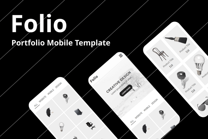 Folio - Portfolio Mobile Template