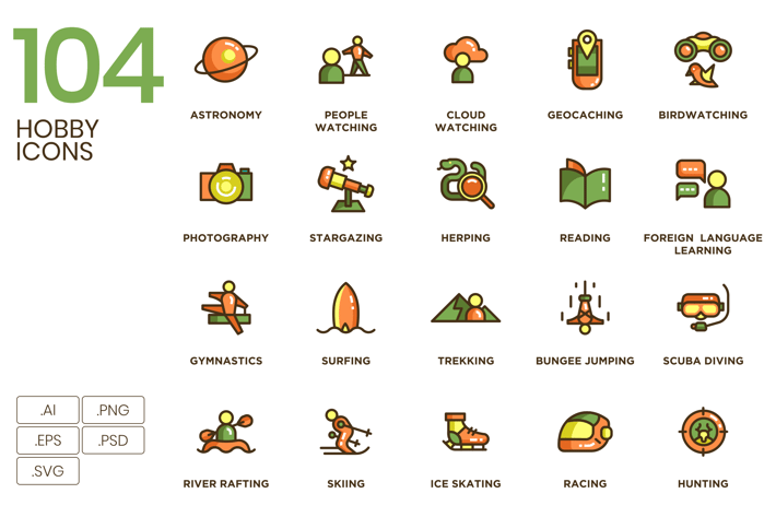 Hobby Icons