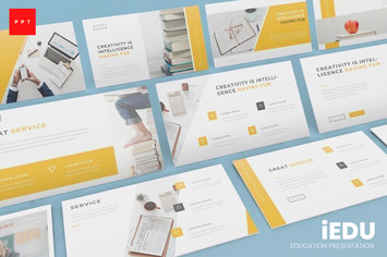 iEdu - Education Powerpoint Presentation Template