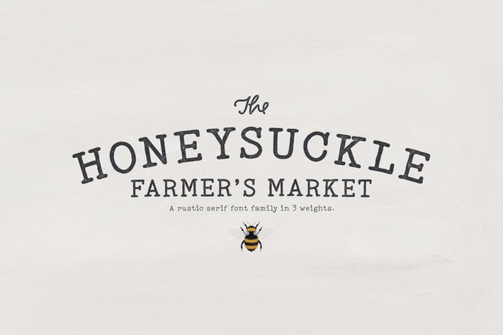 Honeysuckle Market Fonts