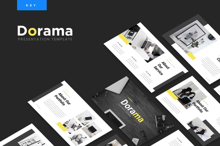 Dorama - Corporate Keynote Presentation Template