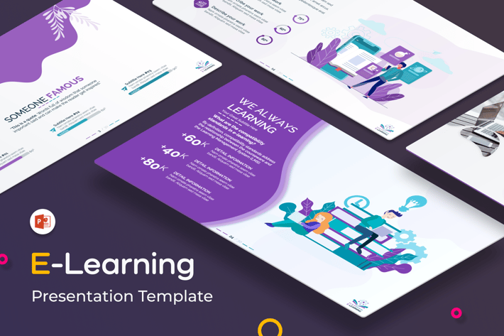 E-Learning PowerPoint Presentation Template