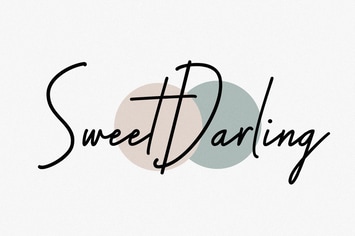 Sweet Darling | Modern Signature Font