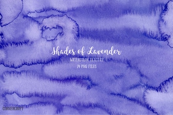 Watercolor Texture Shades of Lavender 