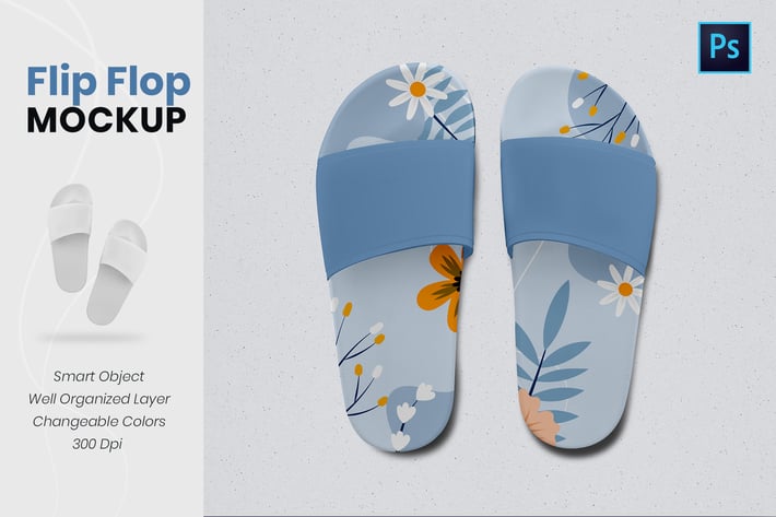Flip Flops Mockup