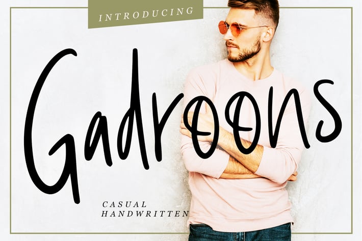 Gadroons Casual Business Font