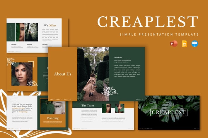 Creaplest - Presentation Template