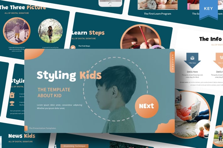 Styling Kids | Keynote Template