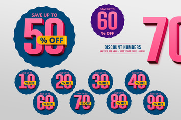 Discount Numbers