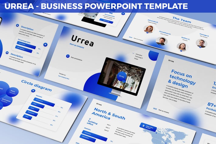 Urrea - Business Powerpoint Template