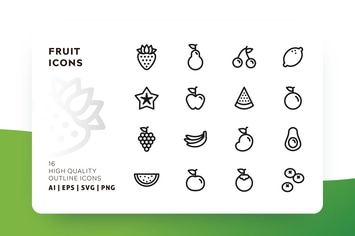 AWR FRUIT OUTLINE
