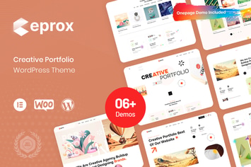Ceprox - Creative Portfolio WordPress Theme