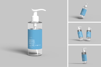 Spray Bottle Mockup V.2