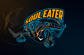 Soul Eater Esports and Sports Mascot Logo
