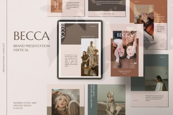 Becca Business Proposal Vertical Keynote