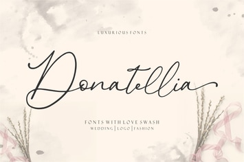 Donatellia | Calligraphy Font