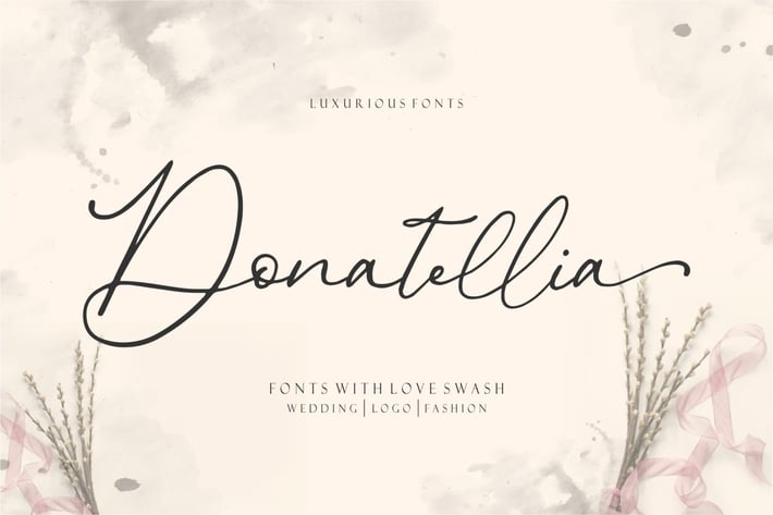Donatellia | Calligraphy Font