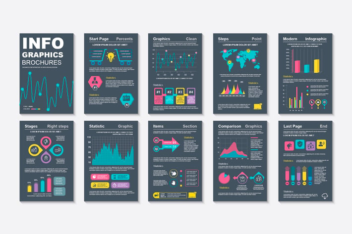 Infographic Brochure Data Visualization