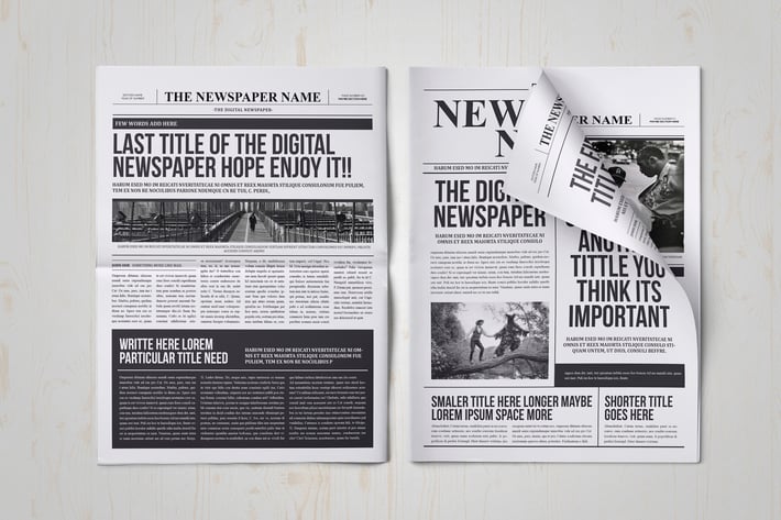 Classy Newspaper Indesign Template