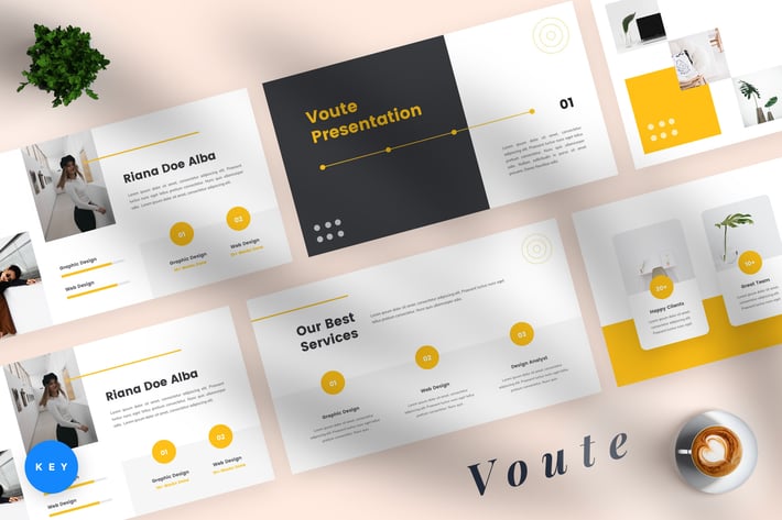 Voute - Pitch Deck Keynote Template