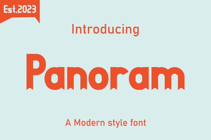 Panarom Font