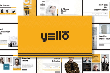 Yello - Creative Keynote Template