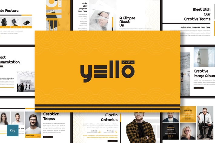 Yello - Creative Keynote Template