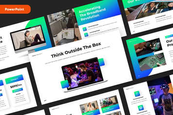TECHNO - Technology Powerpoint Template