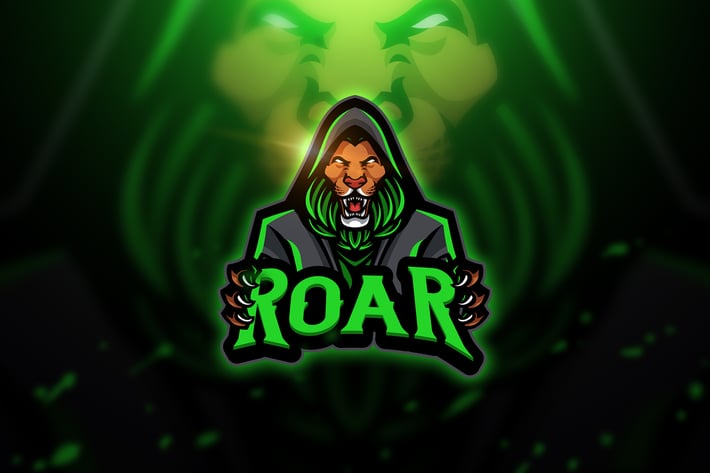 Roar - Mascot & Esport Logo