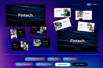 Fintech - Tecnology Keynote Template