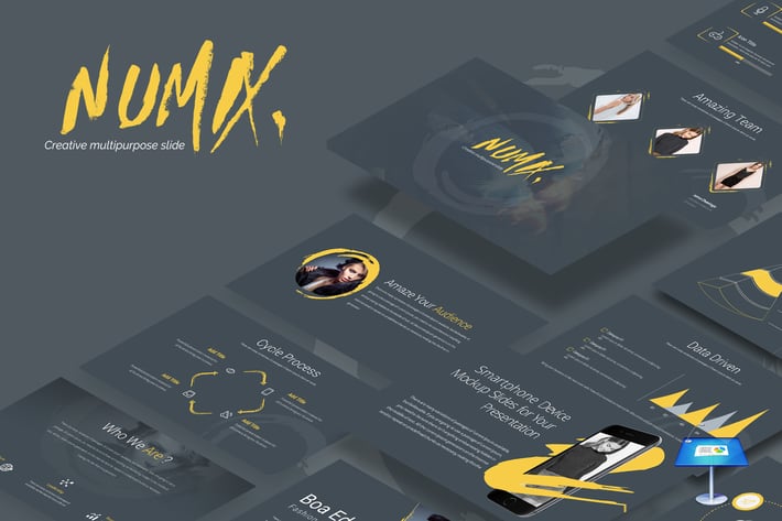 Numix Keynote Template