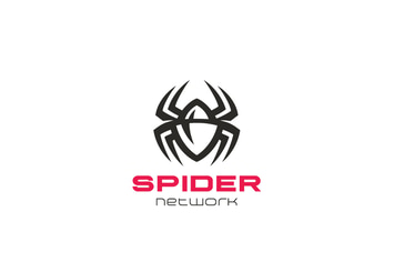 Logo Spider Bug Insect Spy Network Antivirus