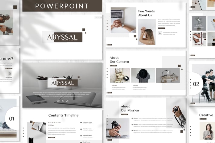 Abyssal - Business Powerpoint Template