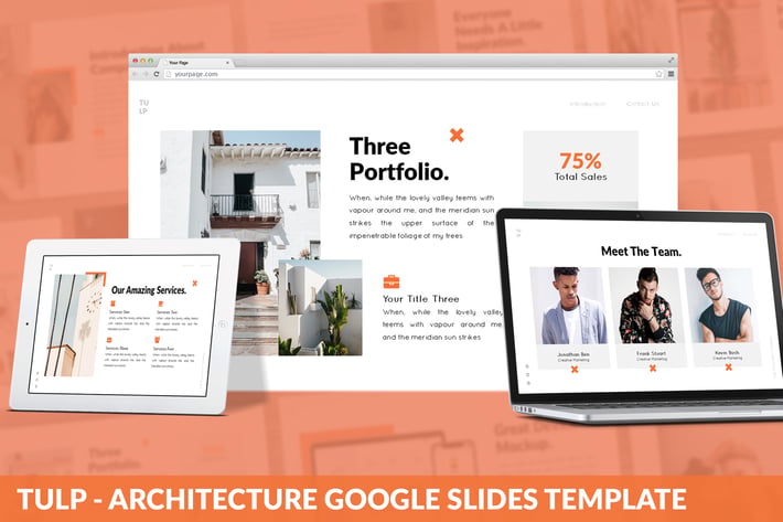 Tulp - Architecture Google Slides Template