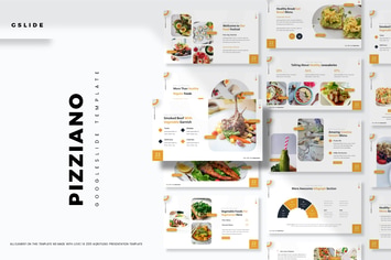 Pizziano - Google Slides Template