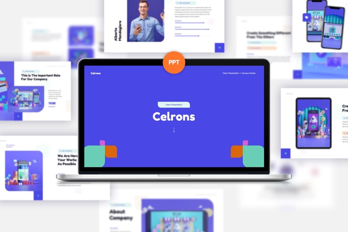 Celrons PowerPoint Template