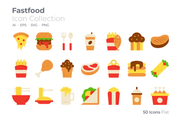 Fast Food Color Icon