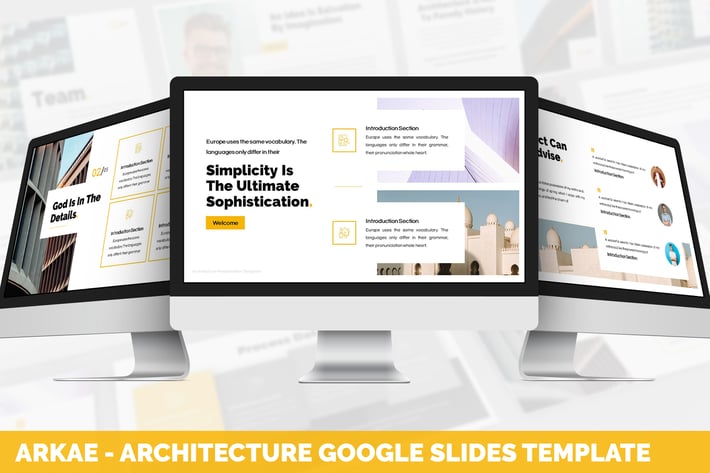 Arkae - Architecture Google Slides Template