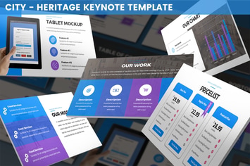 City - Heritage Keynote Template
