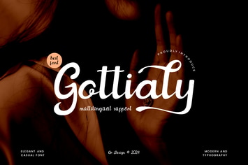 Gottialy - Elegant & Typography Font