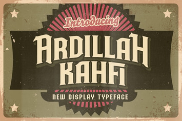 Ardilah Kafi - Victorian Style Font