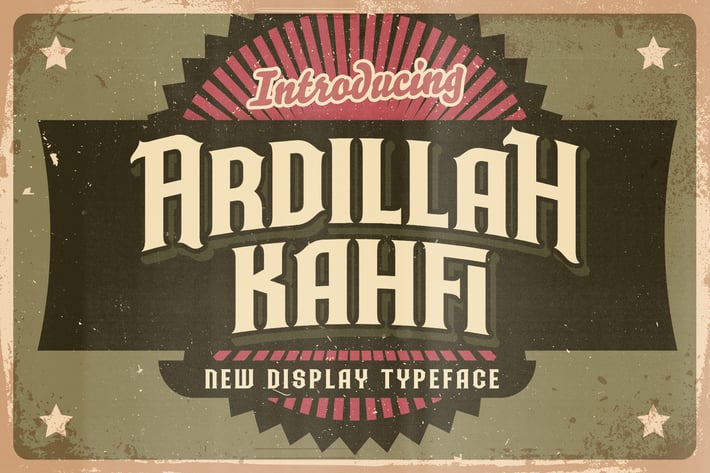 Ardilah Kafi - Victorian Style Font