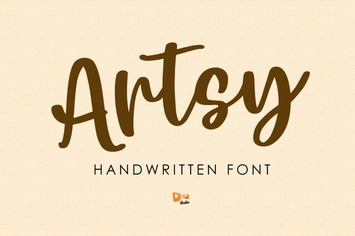 Artsy - Handwritten Font