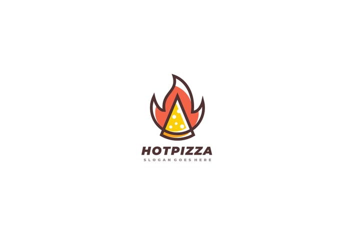 Hot Pizza Logo