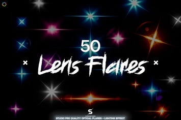 Optical Flares - 50 Lens Flares Lighting Effects